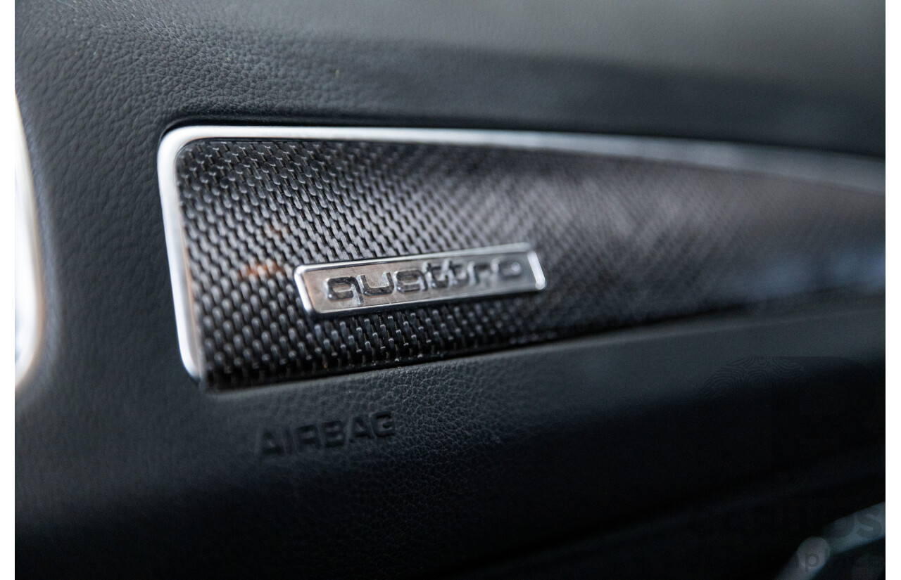 3/2015 Audi SQ5 3.0 TDI Quattro (AWD) 8R MY15 5d Wagon Metallic Black Twin Turbo Diesel V6 3.0L