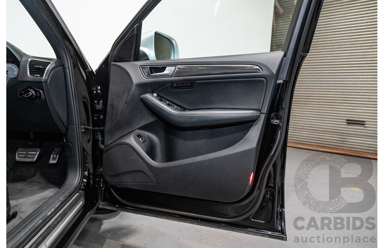 3/2015 Audi SQ5 3.0 TDI Quattro (AWD) 8R MY15 5d Wagon Metallic Black Twin Turbo Diesel V6 3.0L