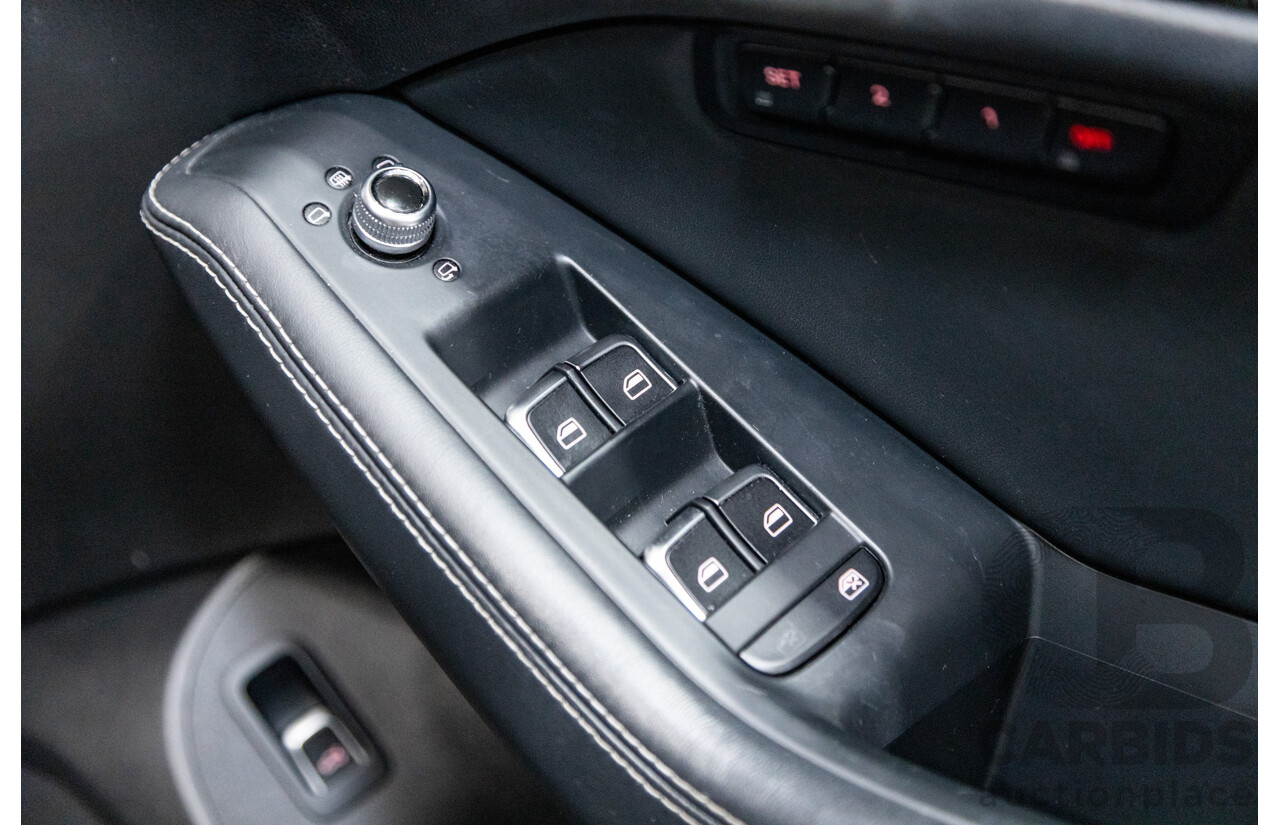 3/2015 Audi SQ5 3.0 TDI Quattro (AWD) 8R MY15 5d Wagon Metallic Black Twin Turbo Diesel V6 3.0L