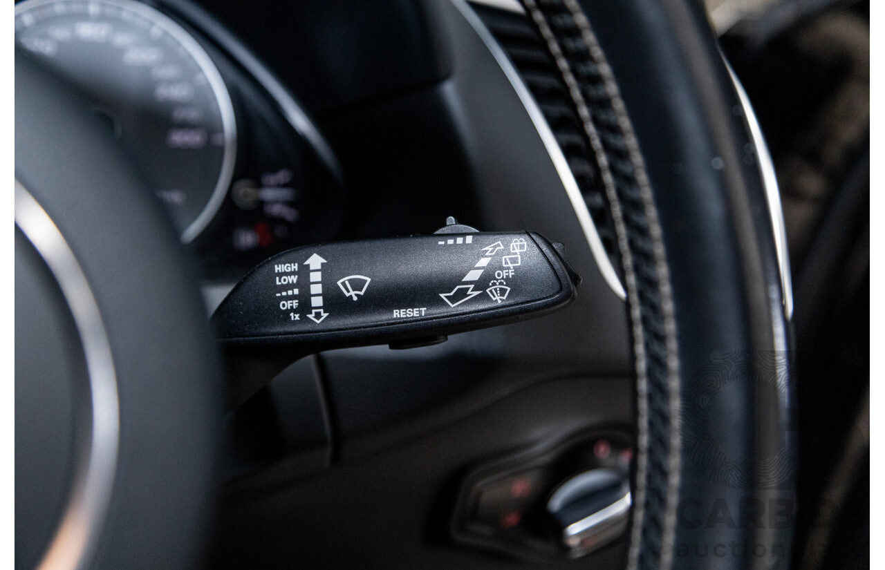 3/2015 Audi SQ5 3.0 TDI Quattro (AWD) 8R MY15 5d Wagon Metallic Black Twin Turbo Diesel V6 3.0L