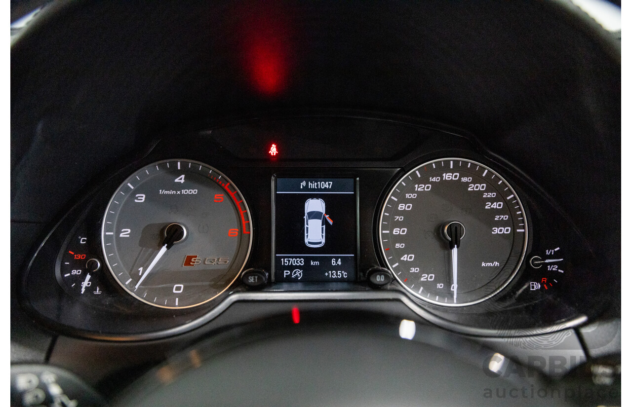 3/2015 Audi SQ5 3.0 TDI Quattro (AWD) 8R MY15 5d Wagon Metallic Black Twin Turbo Diesel V6 3.0L