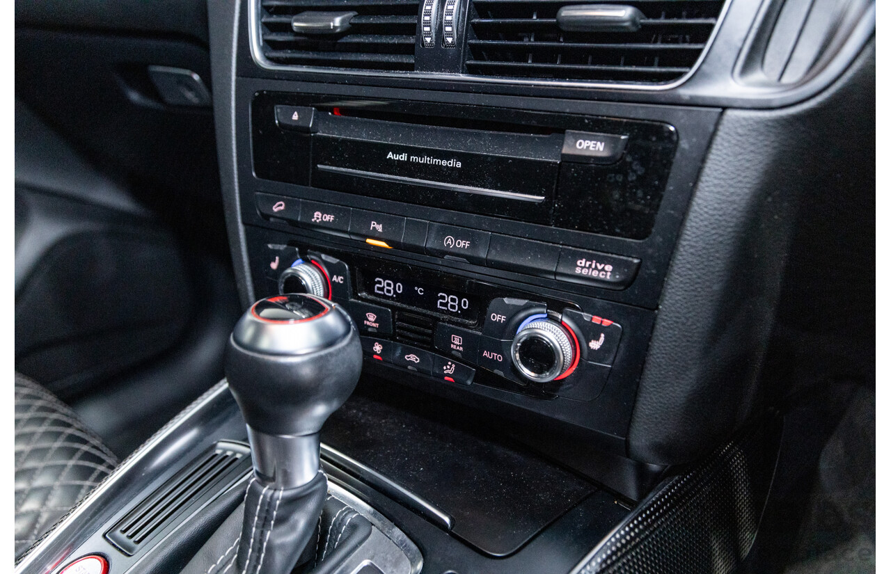 3/2015 Audi SQ5 3.0 TDI Quattro (AWD) 8R MY15 5d Wagon Metallic Black Twin Turbo Diesel V6 3.0L