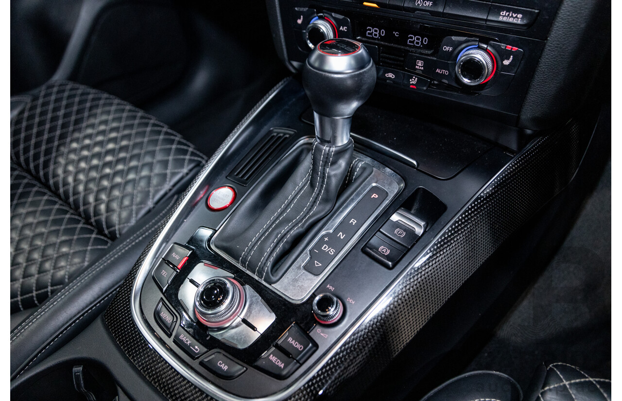 3/2015 Audi SQ5 3.0 TDI Quattro (AWD) 8R MY15 5d Wagon Metallic Black Twin Turbo Diesel V6 3.0L