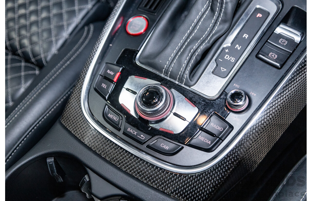 3/2015 Audi SQ5 3.0 TDI Quattro (AWD) 8R MY15 5d Wagon Metallic Black Twin Turbo Diesel V6 3.0L