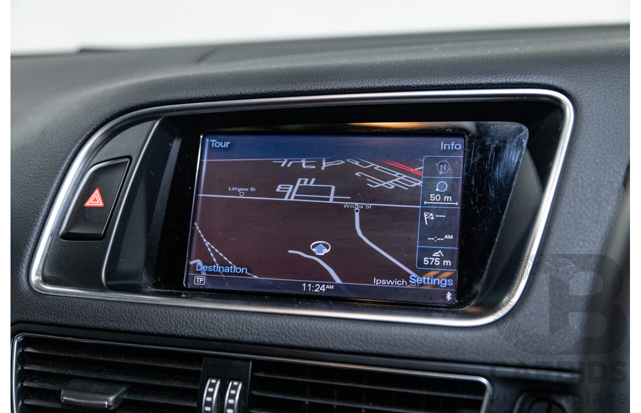 3/2015 Audi SQ5 3.0 TDI Quattro (AWD) 8R MY15 5d Wagon Metallic Black Twin Turbo Diesel V6 3.0L