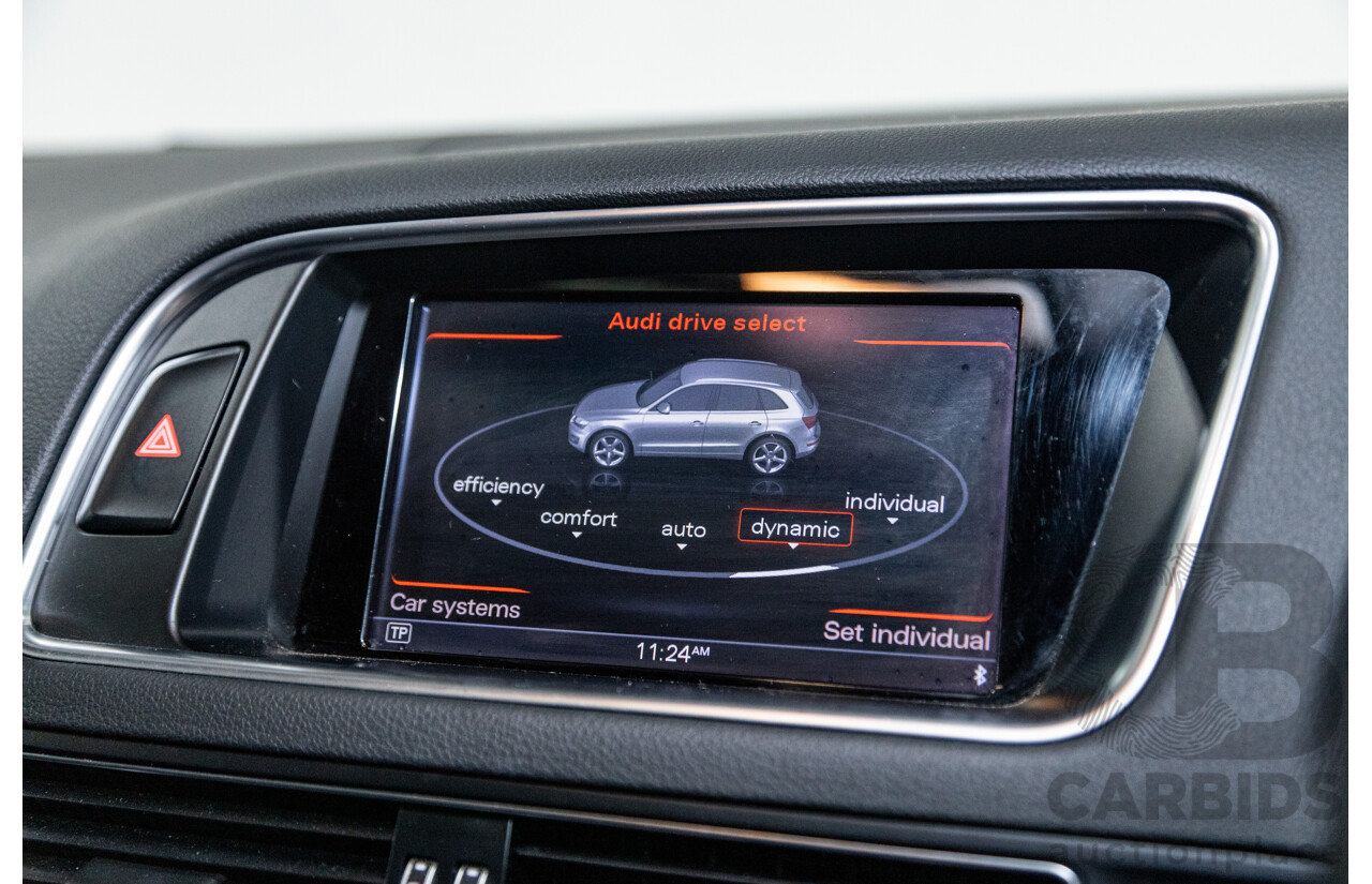 3/2015 Audi SQ5 3.0 TDI Quattro (AWD) 8R MY15 5d Wagon Metallic Black Twin Turbo Diesel V6 3.0L