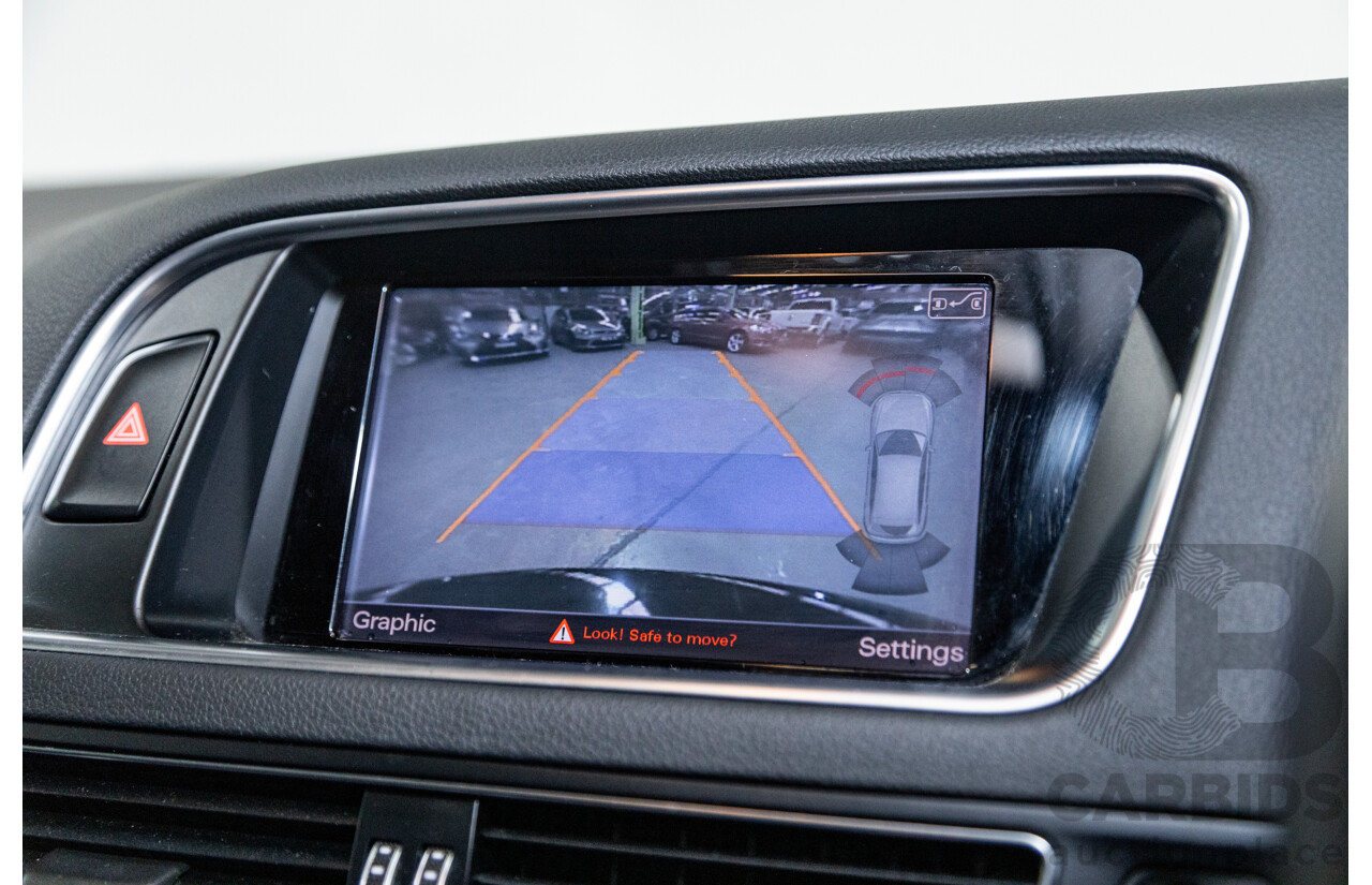 3/2015 Audi SQ5 3.0 TDI Quattro (AWD) 8R MY15 5d Wagon Metallic Black Twin Turbo Diesel V6 3.0L