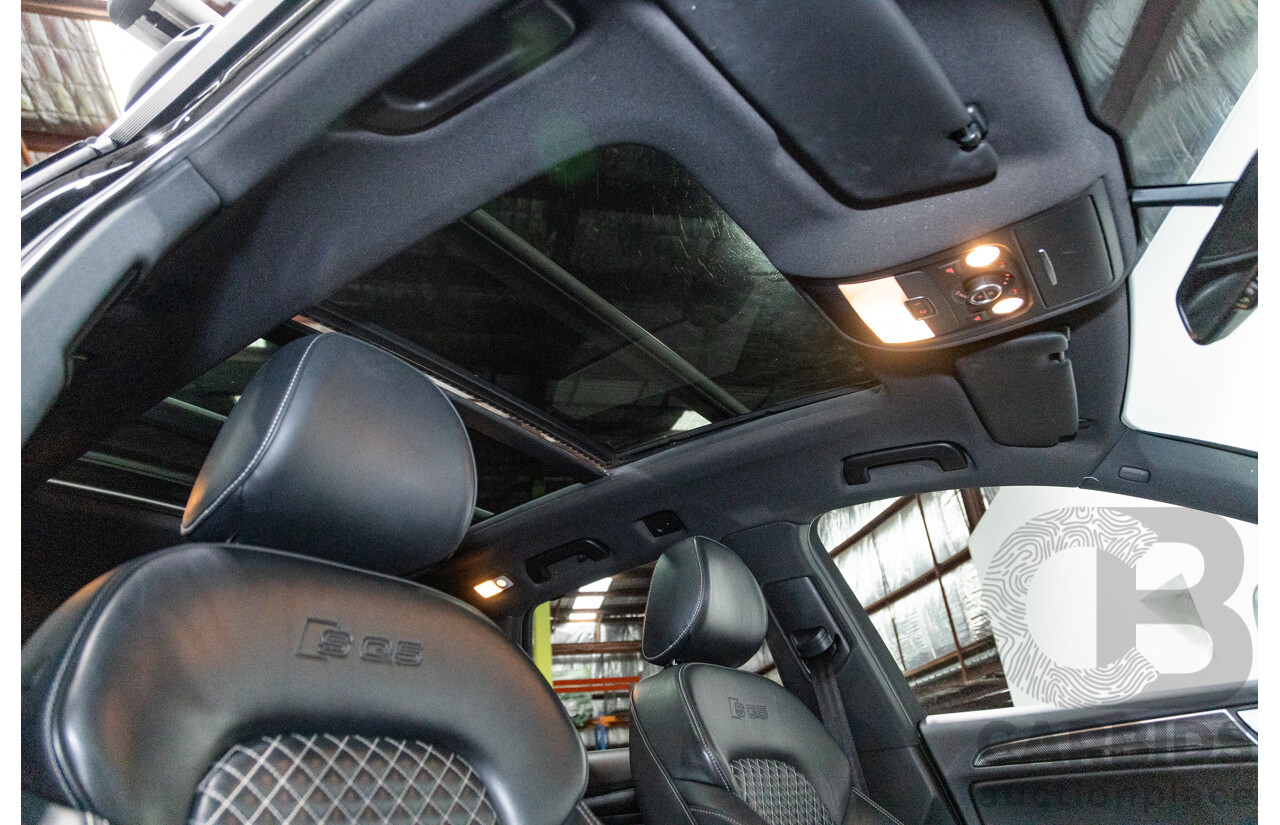 3/2015 Audi SQ5 3.0 TDI Quattro (AWD) 8R MY15 5d Wagon Metallic Black Twin Turbo Diesel V6 3.0L