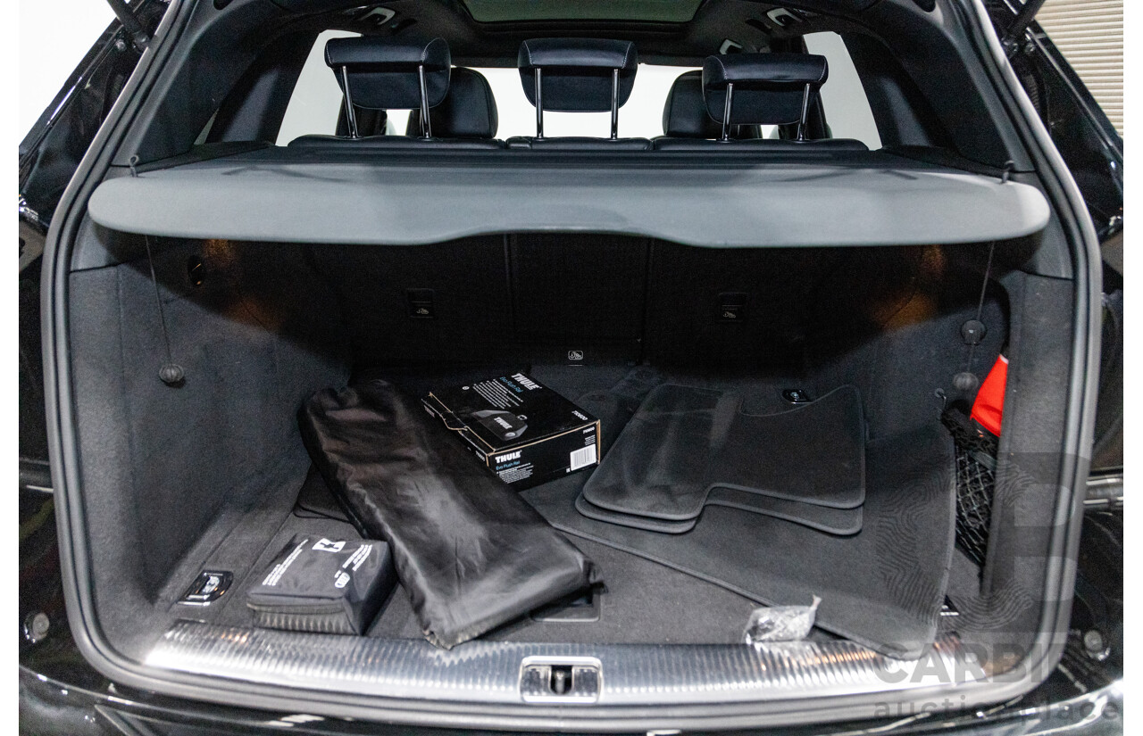 3/2015 Audi SQ5 3.0 TDI Quattro (AWD) 8R MY15 5d Wagon Metallic Black Twin Turbo Diesel V6 3.0L
