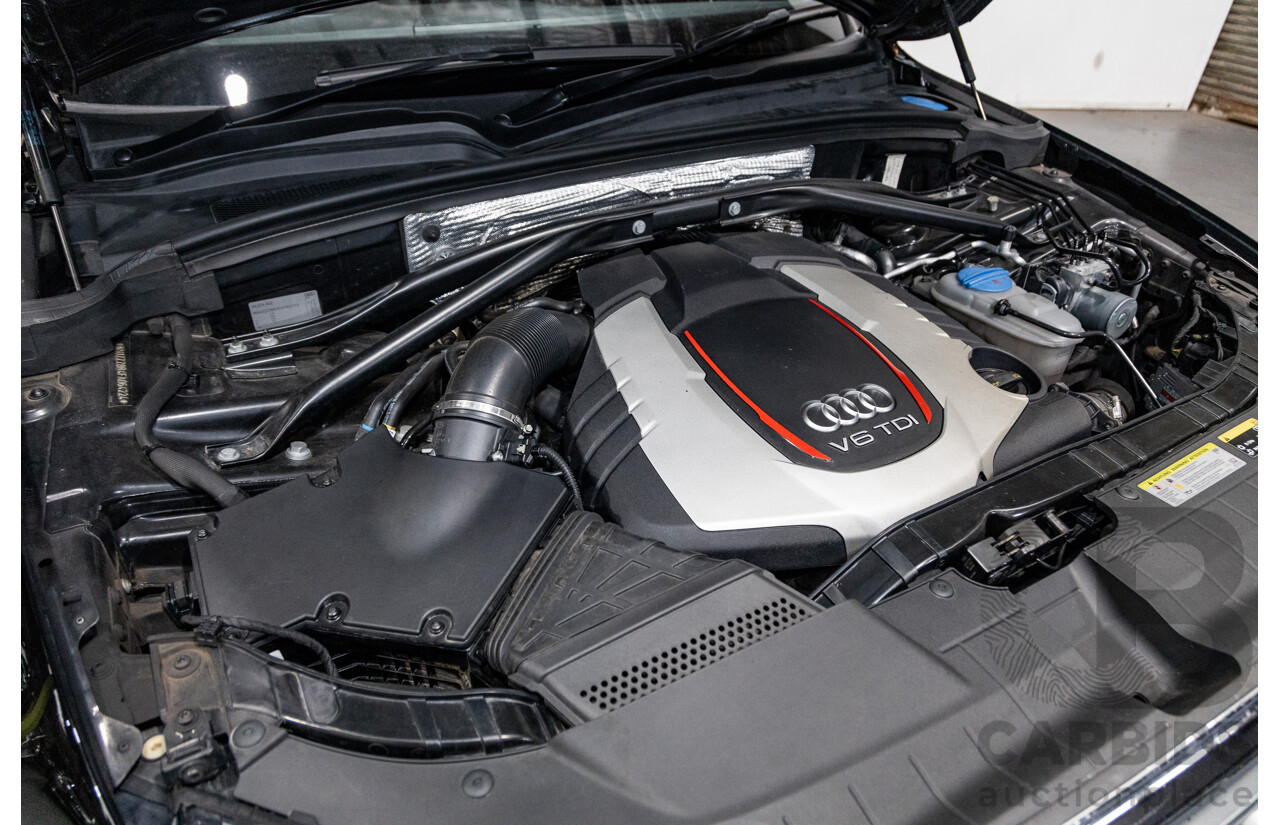 3/2015 Audi SQ5 3.0 TDI Quattro (AWD) 8R MY15 5d Wagon Metallic Black Twin Turbo Diesel V6 3.0L