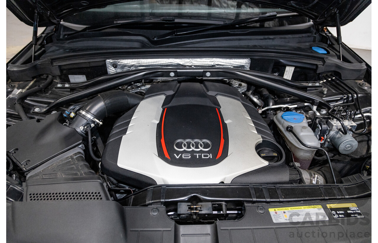3/2015 Audi SQ5 3.0 TDI Quattro (AWD) 8R MY15 5d Wagon Metallic Black Twin Turbo Diesel V6 3.0L