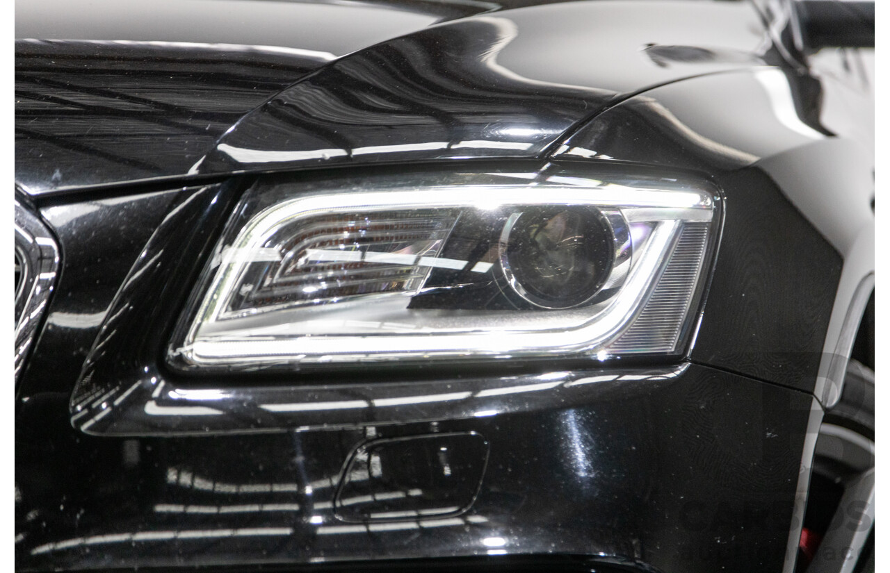 3/2015 Audi SQ5 3.0 TDI Quattro (AWD) 8R MY15 5d Wagon Metallic Black Twin Turbo Diesel V6 3.0L