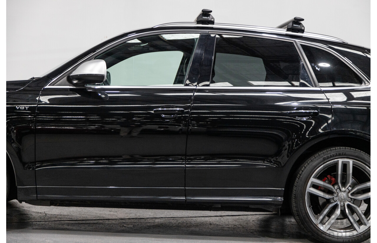 3/2015 Audi SQ5 3.0 TDI Quattro (AWD) 8R MY15 5d Wagon Metallic Black Twin Turbo Diesel V6 3.0L