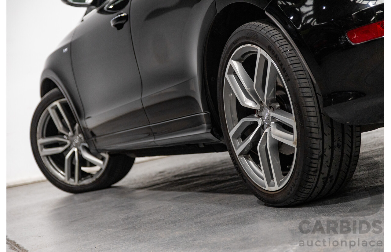 3/2015 Audi SQ5 3.0 TDI Quattro (AWD) 8R MY15 5d Wagon Metallic Black Twin Turbo Diesel V6 3.0L