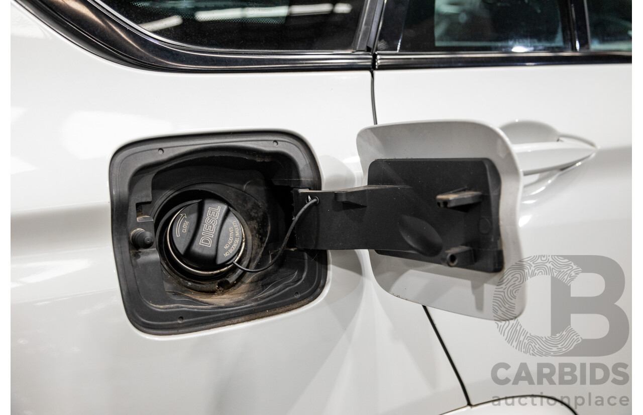 11/2015 BMW X5 Xdrive 30d (AWD) M-Sport Pack F15 MY15 4d Wagon Mineral White Metallic Turbo Diesel 3.0L - 7 Seater