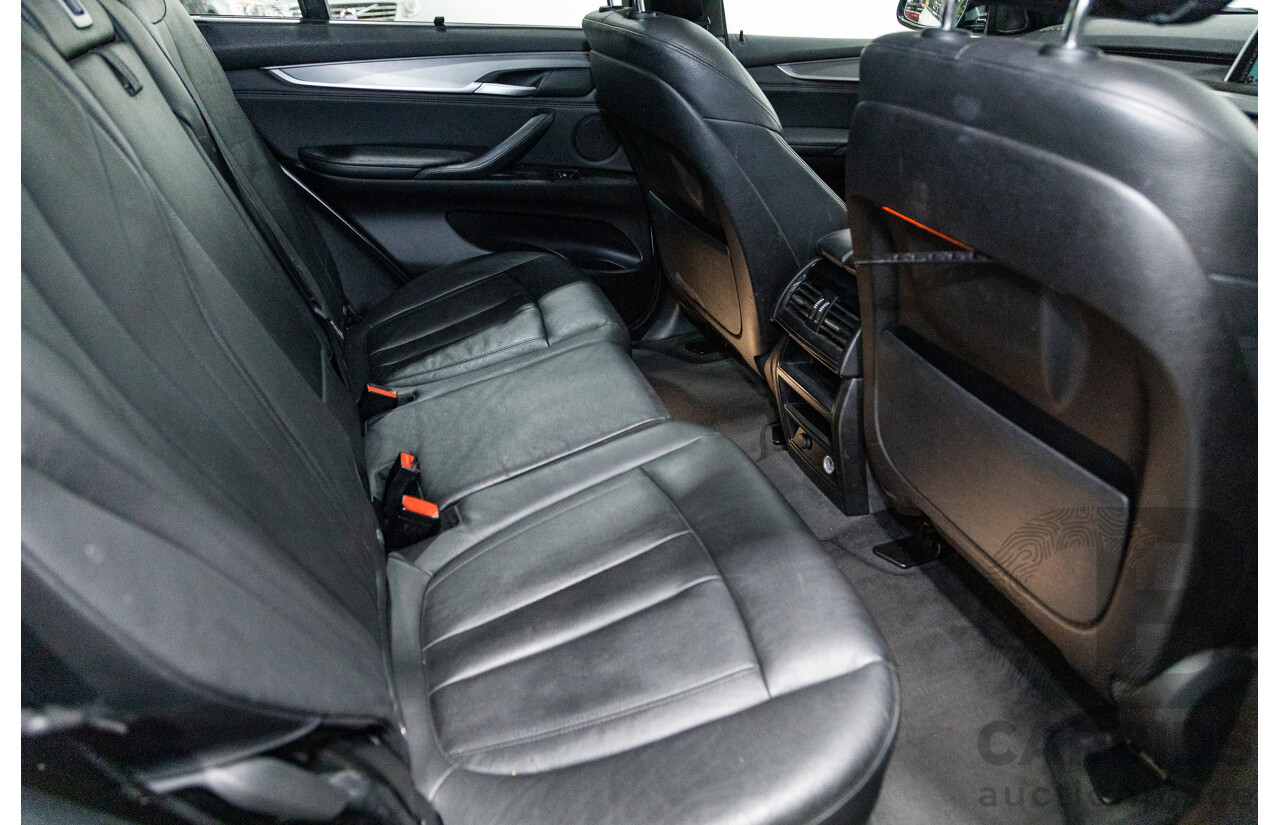 11/2015 BMW X5 Xdrive 30d (AWD) M-Sport Pack F15 MY15 4d Wagon Mineral White Metallic Turbo Diesel 3.0L - 7 Seater