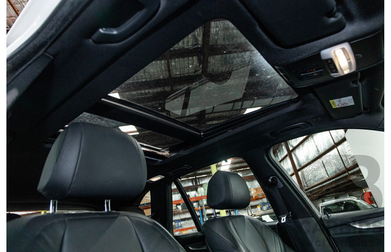 11/2015 BMW X5 Xdrive 30d (AWD) M-Sport Pack F15 MY15 4d Wagon Mineral White Metallic Turbo Diesel 3.0L - 7 Seater