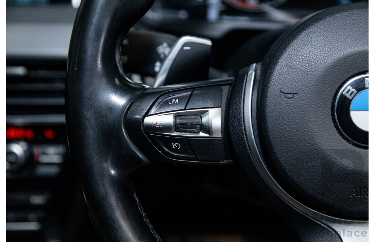 11/2015 BMW X5 Xdrive 30d (AWD) M-Sport Pack F15 MY15 4d Wagon Mineral White Metallic Turbo Diesel 3.0L - 7 Seater