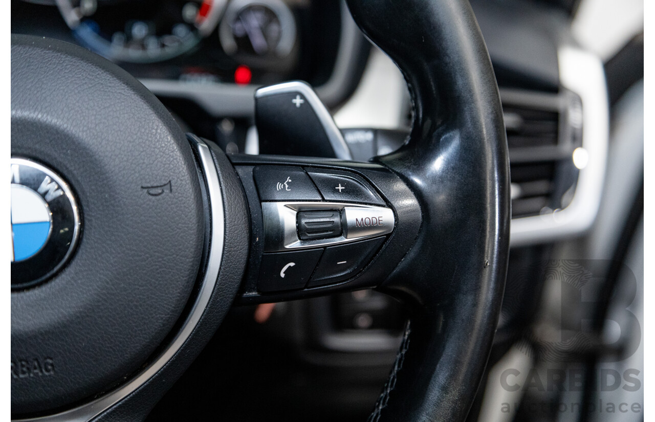 11/2015 BMW X5 Xdrive 30d (AWD) M-Sport Pack F15 MY15 4d Wagon Mineral White Metallic Turbo Diesel 3.0L - 7 Seater