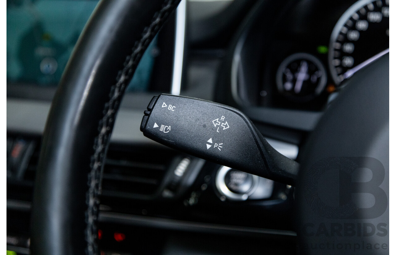 11/2015 BMW X5 Xdrive 30d (AWD) M-Sport Pack F15 MY15 4d Wagon Mineral White Metallic Turbo Diesel 3.0L - 7 Seater