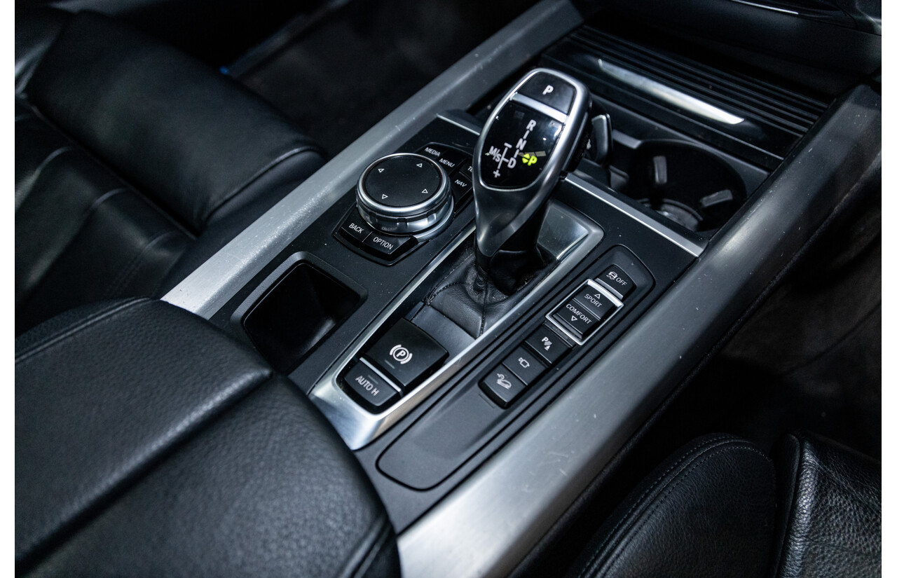 11/2015 BMW X5 Xdrive 30d (AWD) M-Sport Pack F15 MY15 4d Wagon Mineral White Metallic Turbo Diesel 3.0L - 7 Seater