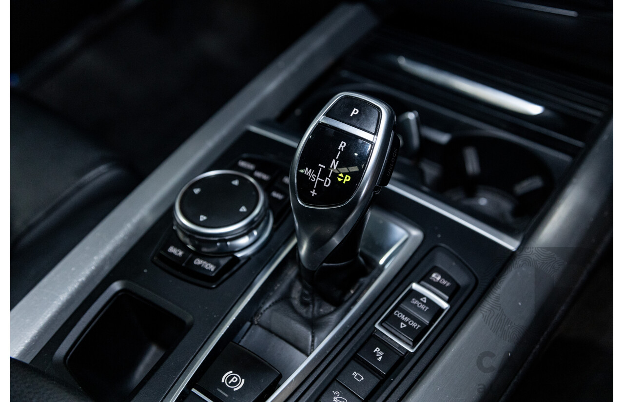 11/2015 BMW X5 Xdrive 30d (AWD) M-Sport Pack F15 MY15 4d Wagon Mineral White Metallic Turbo Diesel 3.0L - 7 Seater