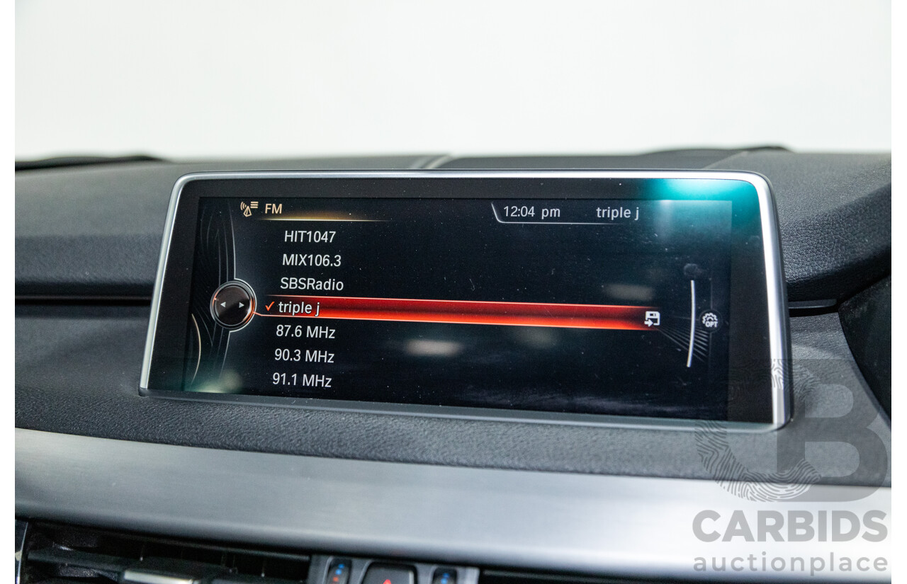 11/2015 BMW X5 Xdrive 30d (AWD) M-Sport Pack F15 MY15 4d Wagon Mineral White Metallic Turbo Diesel 3.0L - 7 Seater