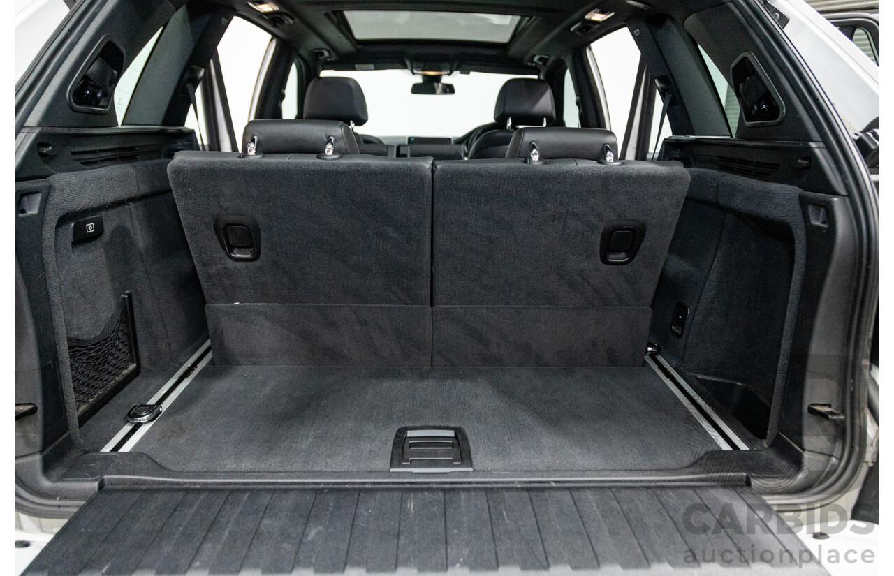 11/2015 BMW X5 Xdrive 30d (AWD) M-Sport Pack F15 MY15 4d Wagon Mineral White Metallic Turbo Diesel 3.0L - 7 Seater