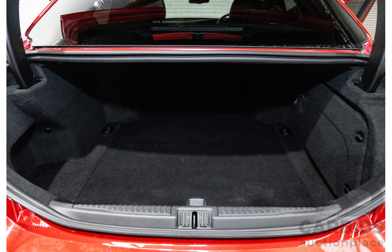 06/2018 Alfa Romeo Giulia Quadrifoglio MY18 4d Sedan Competizione Red Metallic Twin Turbo V6 2.9L