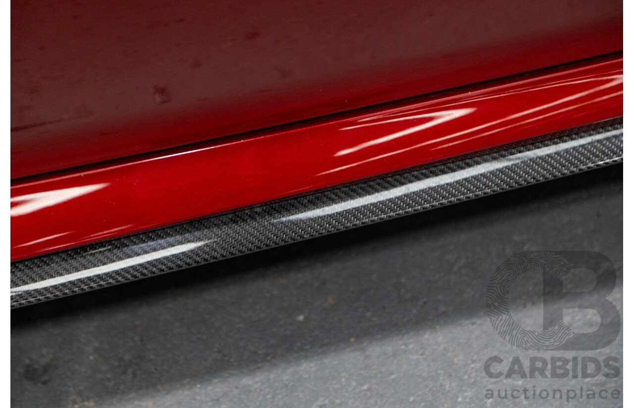 06/2018 Alfa Romeo Giulia Quadrifoglio MY18 4d Sedan Competizione Red Metallic Twin Turbo V6 2.9L