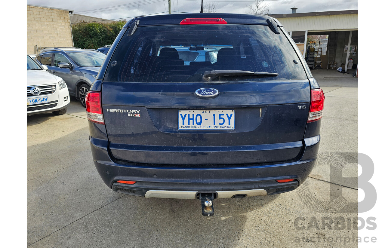 7/2011 Ford Territory TS (rwd) SZ 4d Wagon Blue 2.7L