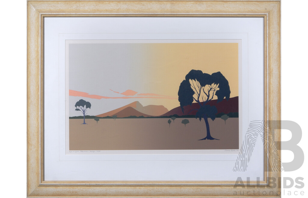 Jamie Blake, (20th Century), Kik-in-gura Petermann Ranges, Silkscreen
