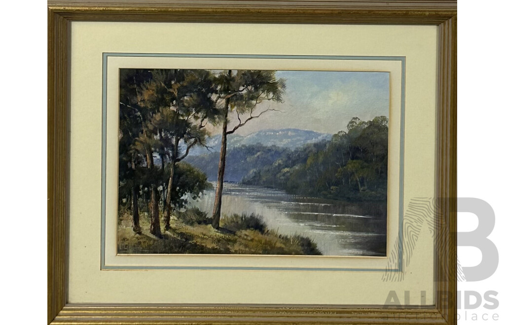 Yvette Murphy, (20th Century, Australian), Beendeela, Kangaroo Valley (1991), Oil on Canvas, 43 x 53 cm (frame)