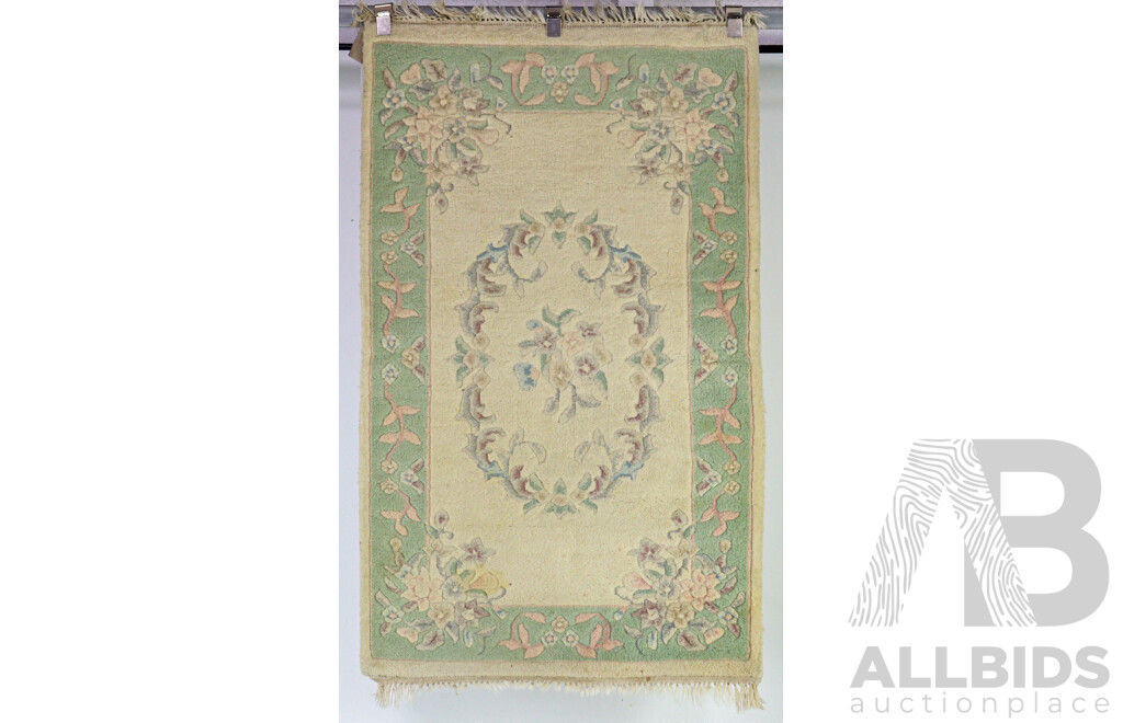 Hand Knotted Thick Wool Indian Rug by Fargo Rugs