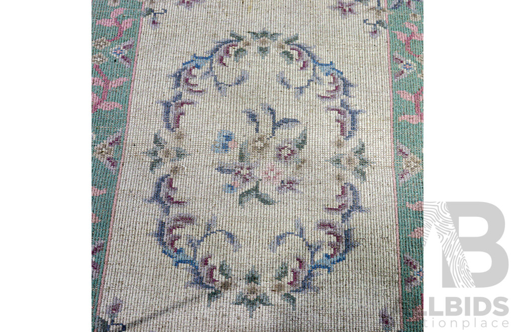 Hand Knotted Thick Wool Indian Rug by Fargo Rugs