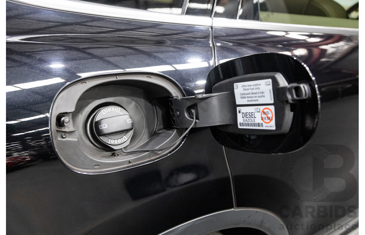 9/2013 Porsche Cayenne Diesel Series 2 (AWD) 92A MY14 4d Wagon Jet Black Metallic Turbo Diesel V6 3.0L