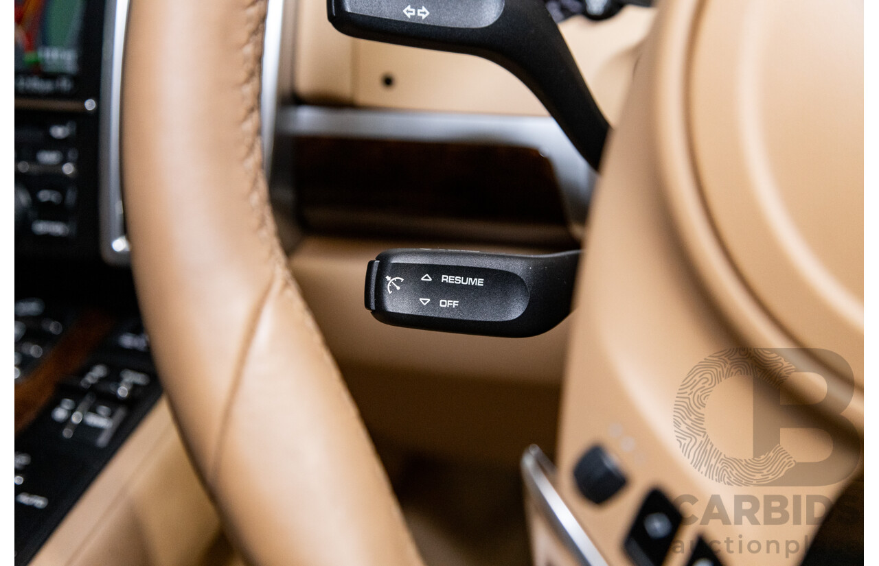 9/2013 Porsche Cayenne Diesel Series 2 (AWD) 92A MY14 4d Wagon Jet Black Metallic Turbo Diesel V6 3.0L