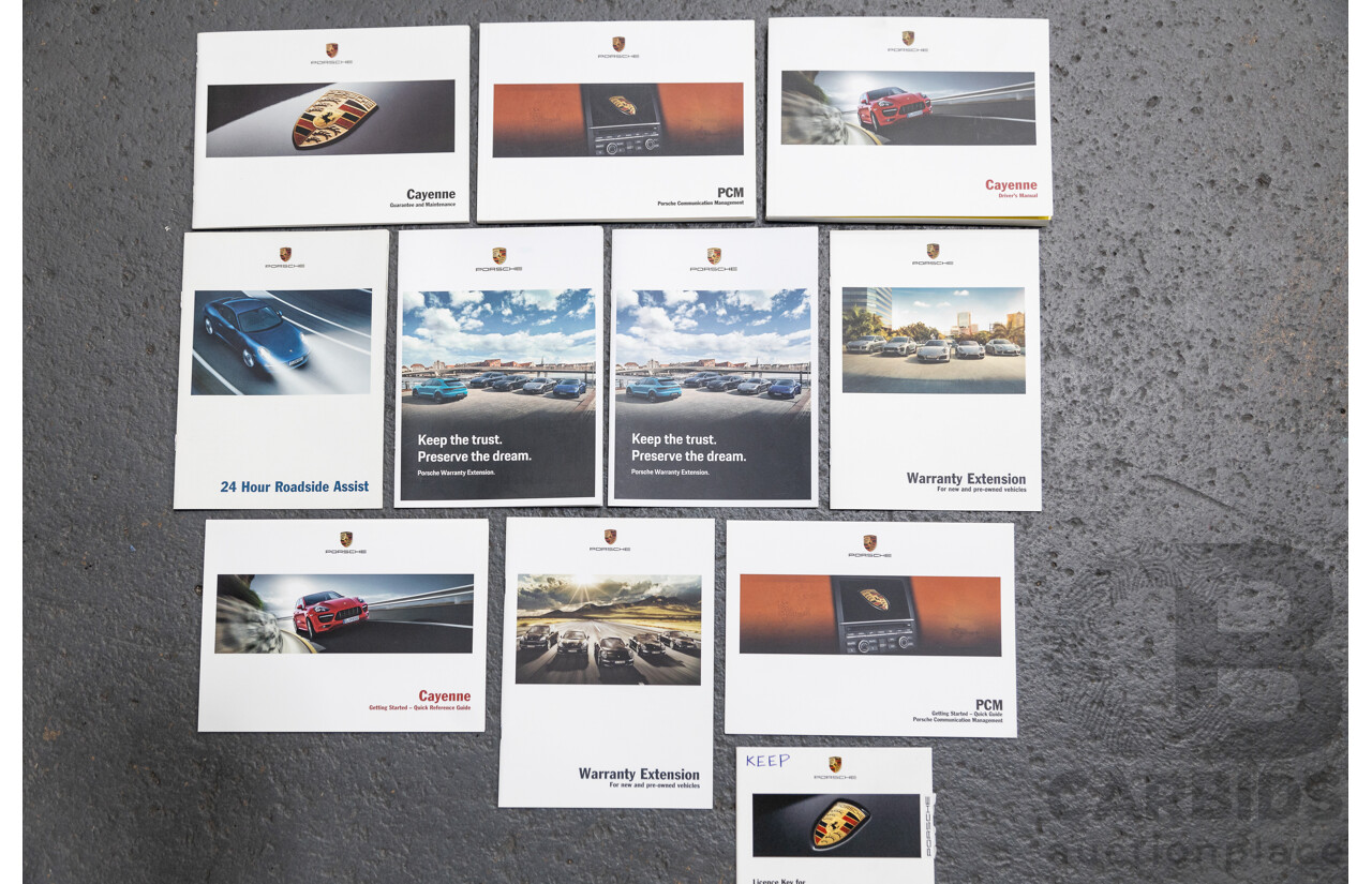 9/2013 Porsche Cayenne Diesel Series 2 (AWD) 92A MY14 4d Wagon Jet Black Metallic Turbo Diesel V6 3.0L