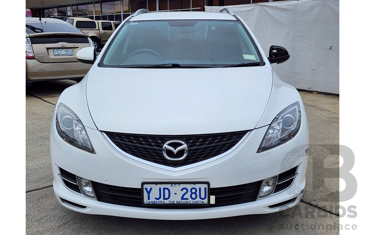 04/2008 Mazda Mazda6 CLASSIC FWD GH 4D Wagon White 2.5L