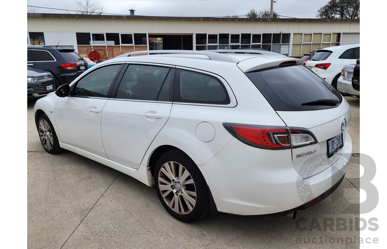 04/2008 Mazda Mazda6 CLASSIC FWD GH 4D Wagon White 2.5L