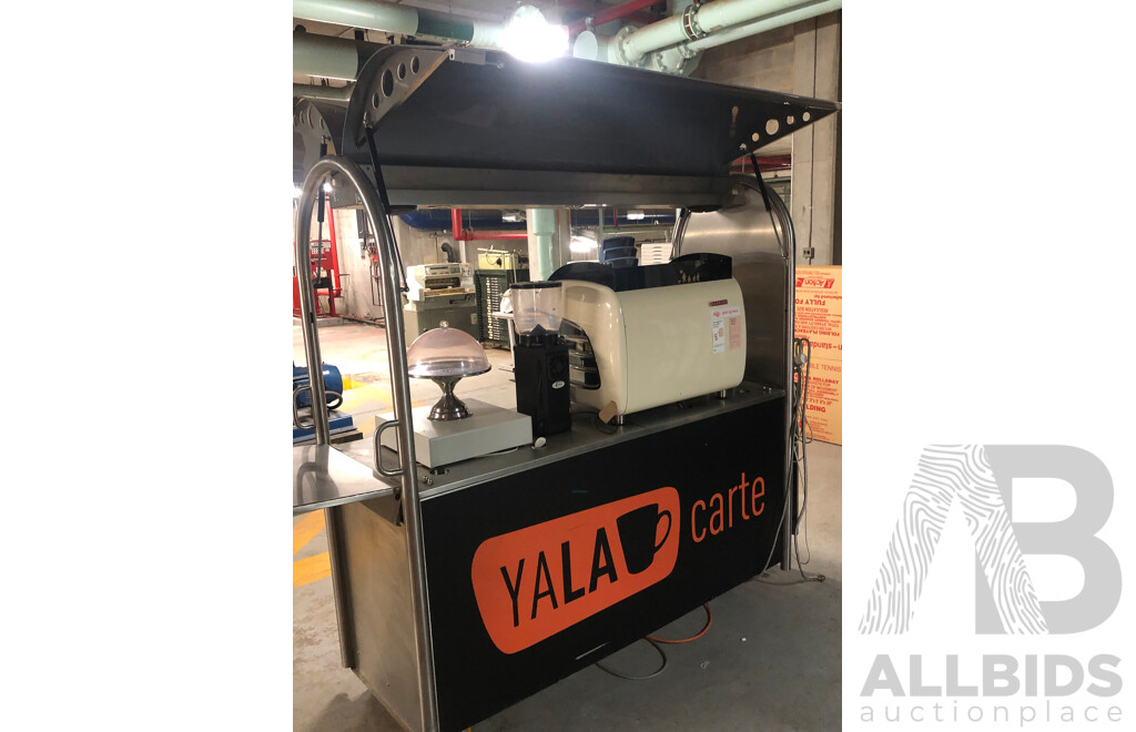 Tank Gullwing Mobile Coffee Kiosk