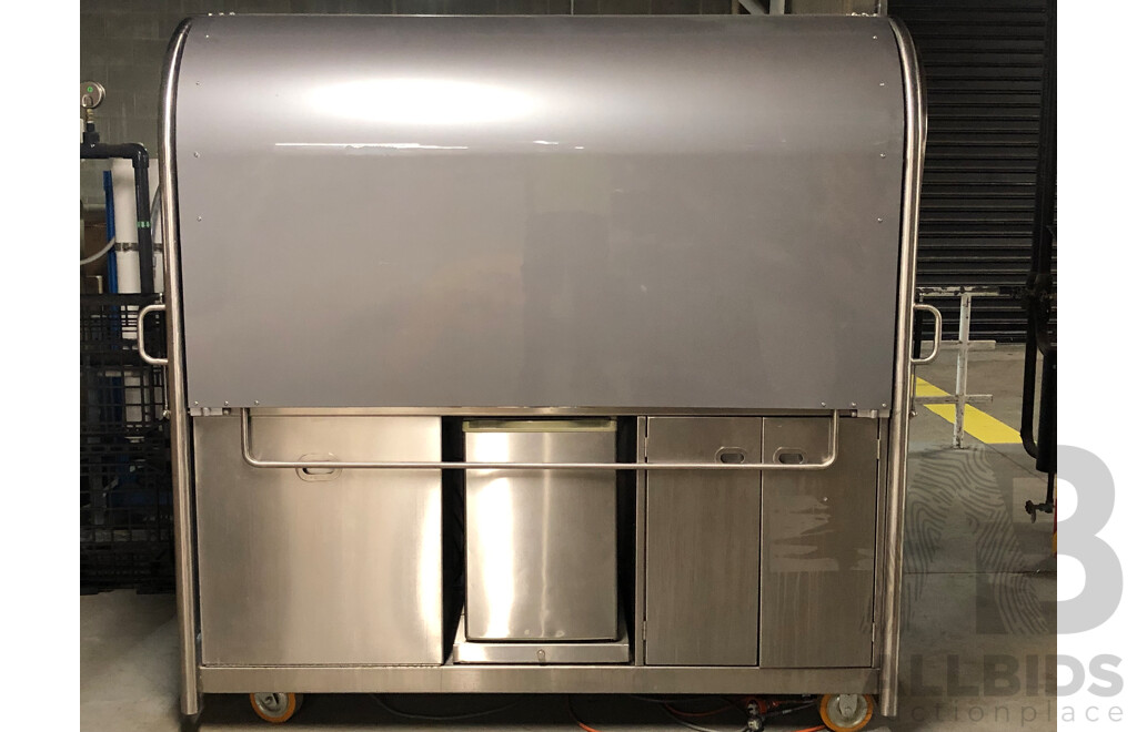 Tank Gullwing Mobile Coffee Kiosk
