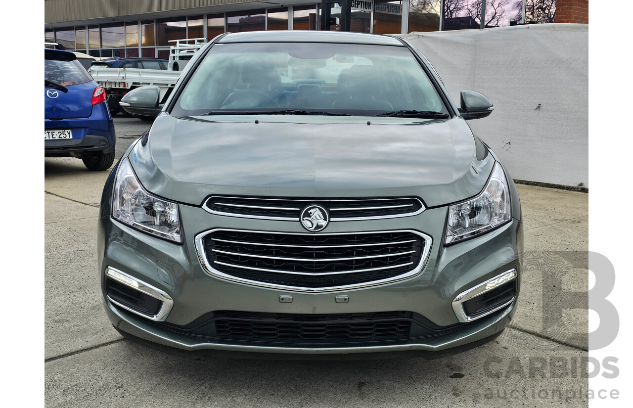 7/2016 Holden Cruze Z-Series JH MY14 4d Sedan Grey 1.8L