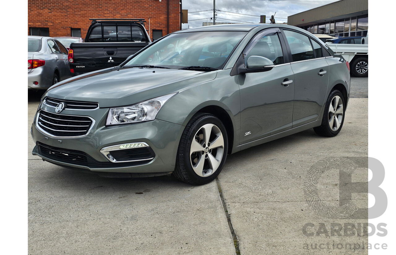 7/2016 Holden Cruze Z-Series JH MY14 4d Sedan Grey 1.8L
