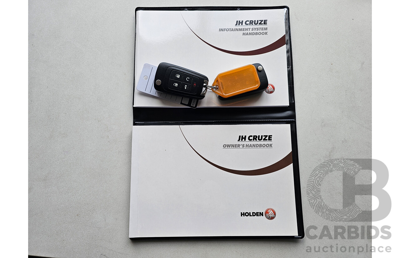 7/2016 Holden Cruze Z-Series JH MY14 4d Sedan Grey 1.8L