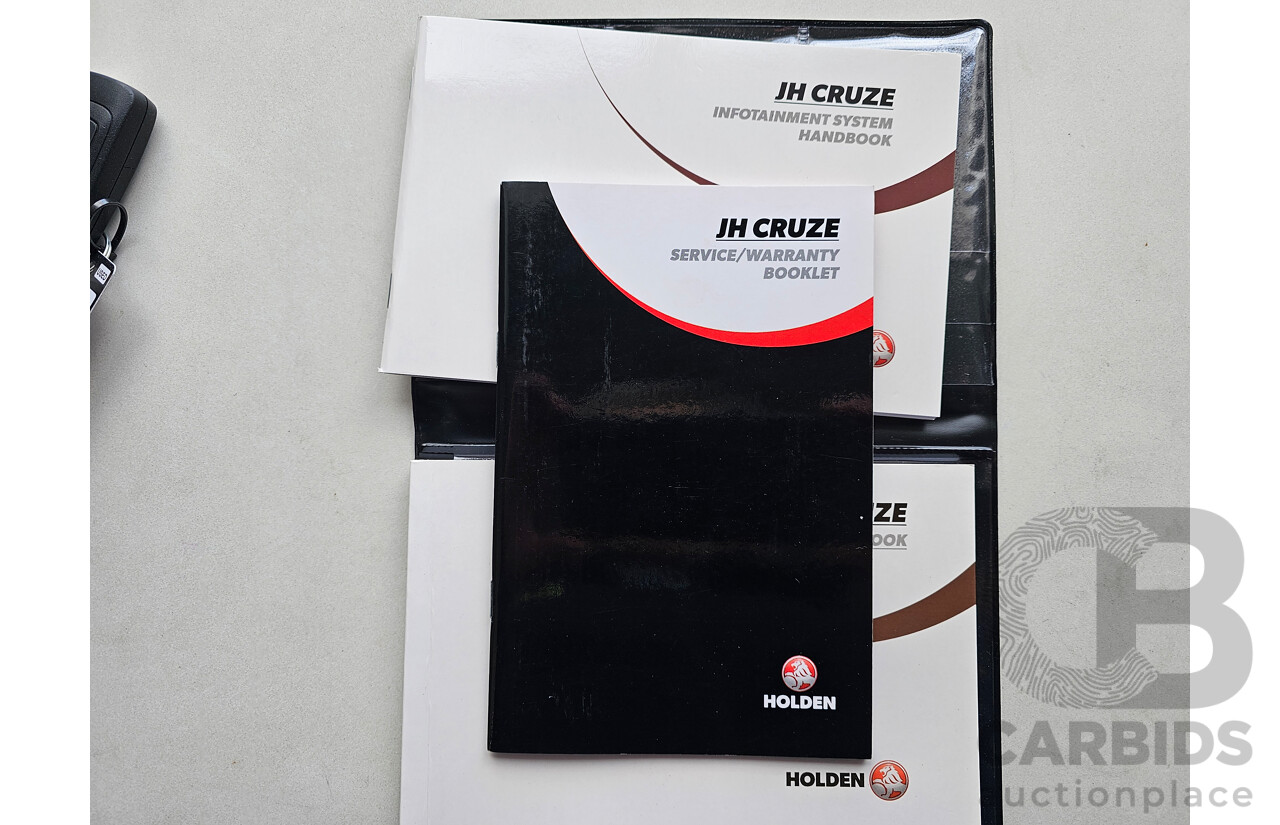 7/2016 Holden Cruze Z-Series JH MY14 4d Sedan Grey 1.8L