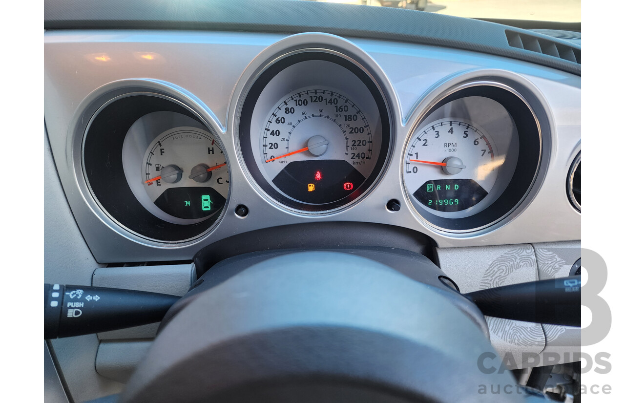 05/2007 Chrysler Pt Cruiser LIMITED FWD MY06 5D Hatchback Silver 2.4L