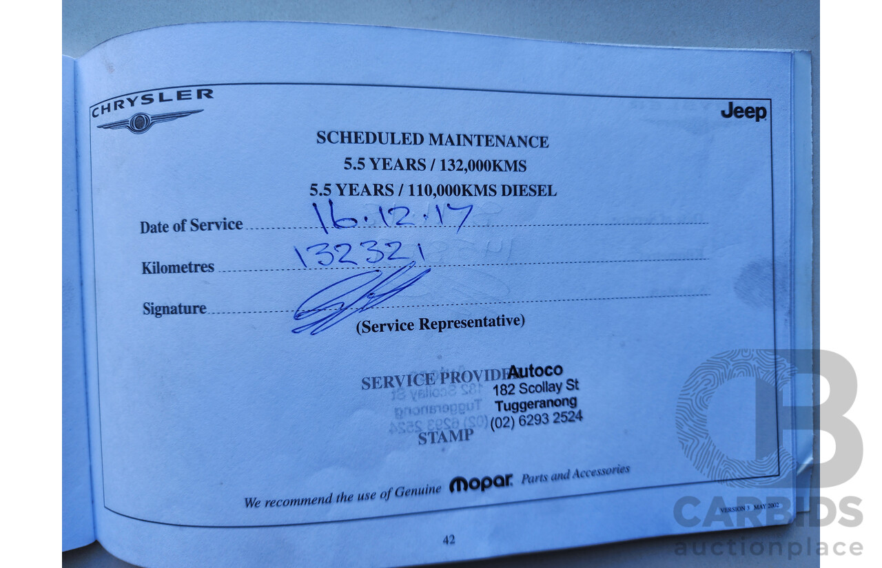 05/2007 Chrysler Pt Cruiser LIMITED FWD MY06 5D Hatchback Silver 2.4L