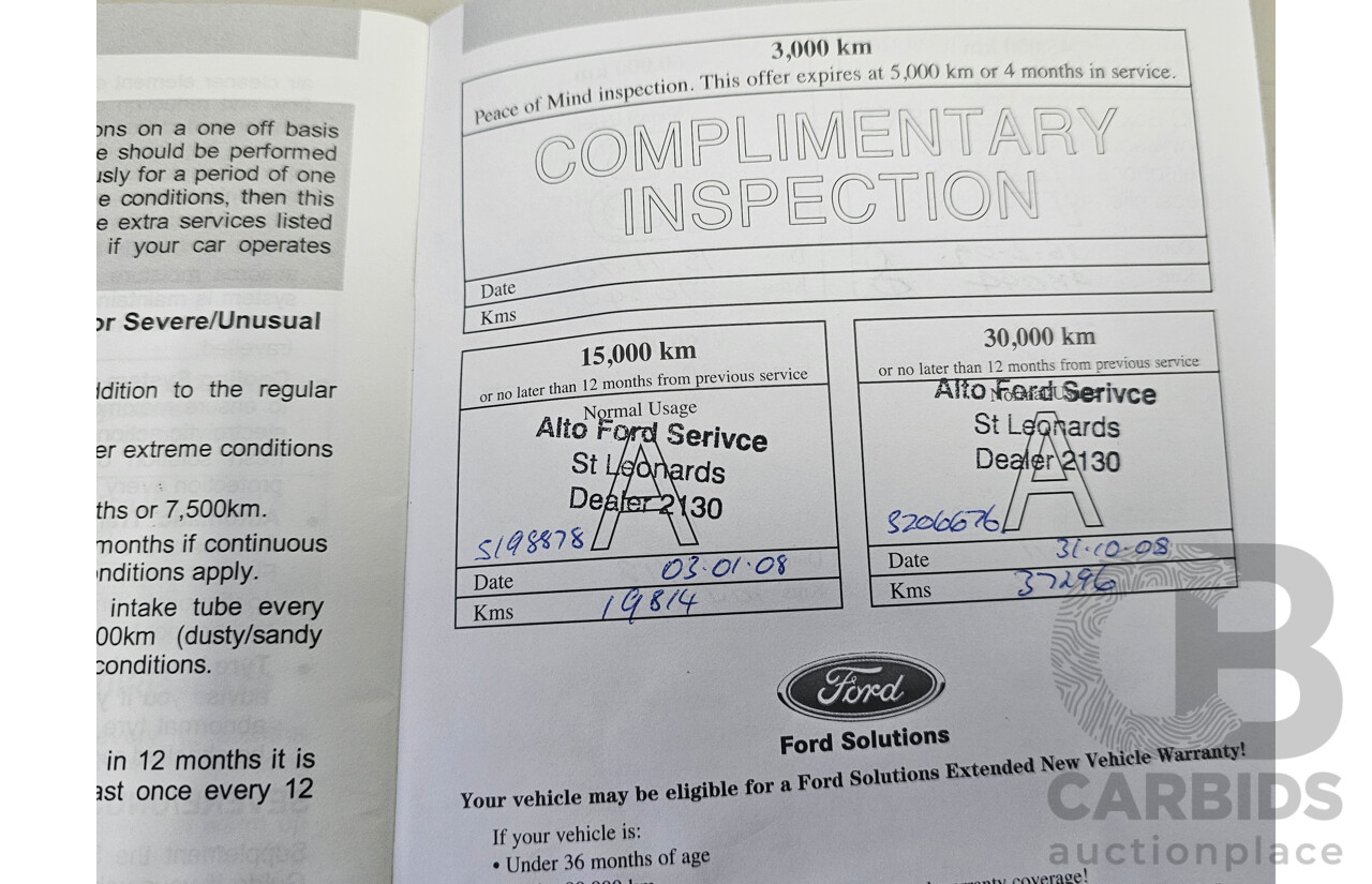 6/2006 Ford Focus LX LS 4d Sedan Maroon 2.0L