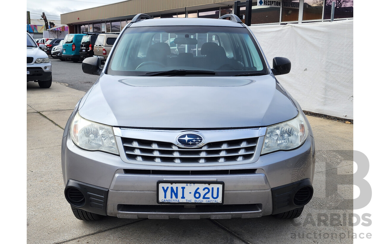 09/2011 Subaru Forester X AWD MY11 4D Wagon Silver 2.5L